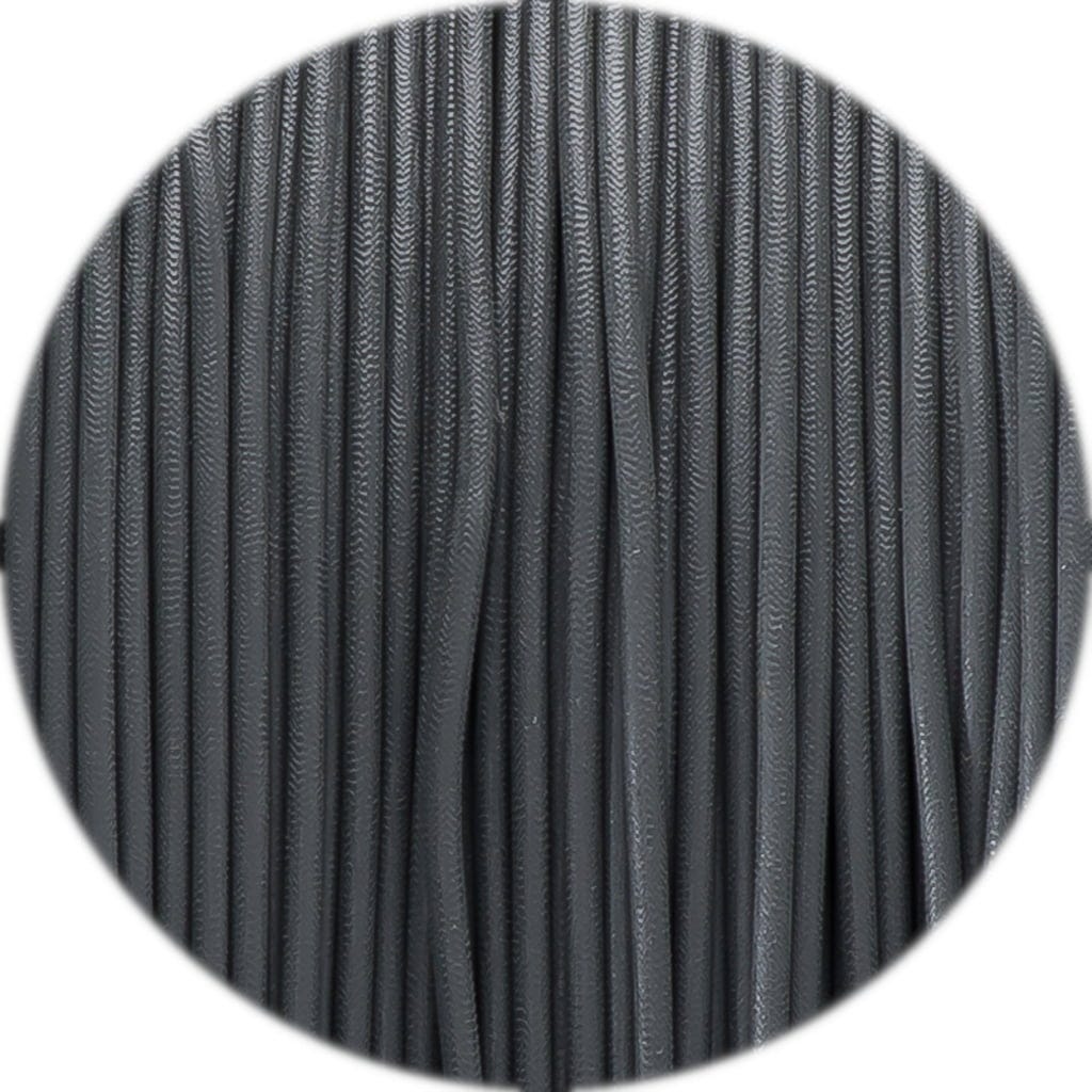 Fiberlogy  FiberFlex 40D Graphite, 1,75 mm / 850 g    Flexibles Filament mit einer Shore Härte von D40 in Graphit