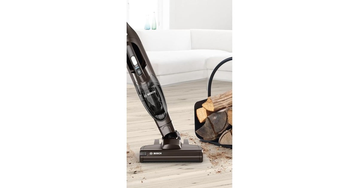 BoschOplaadbare stofzuiger Readyy'y 16Vmax steelstofzuiger  (Donkergrijs)