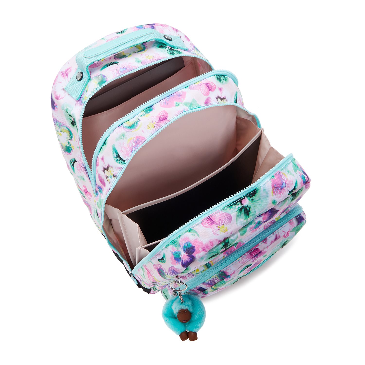 Kipling Class Room aqua blossom