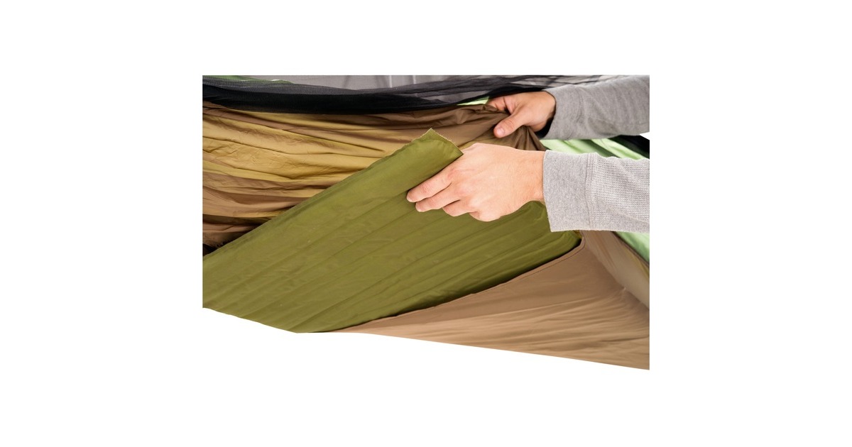 AmazonasAdventure Hero XXL hangmat  (Bruin/groen)