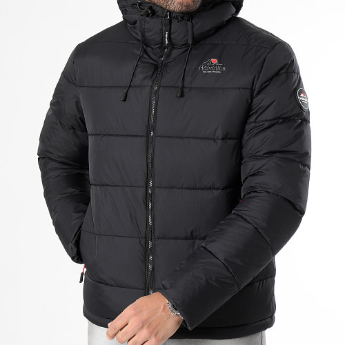 Doudoune Capuche Annecy Noir