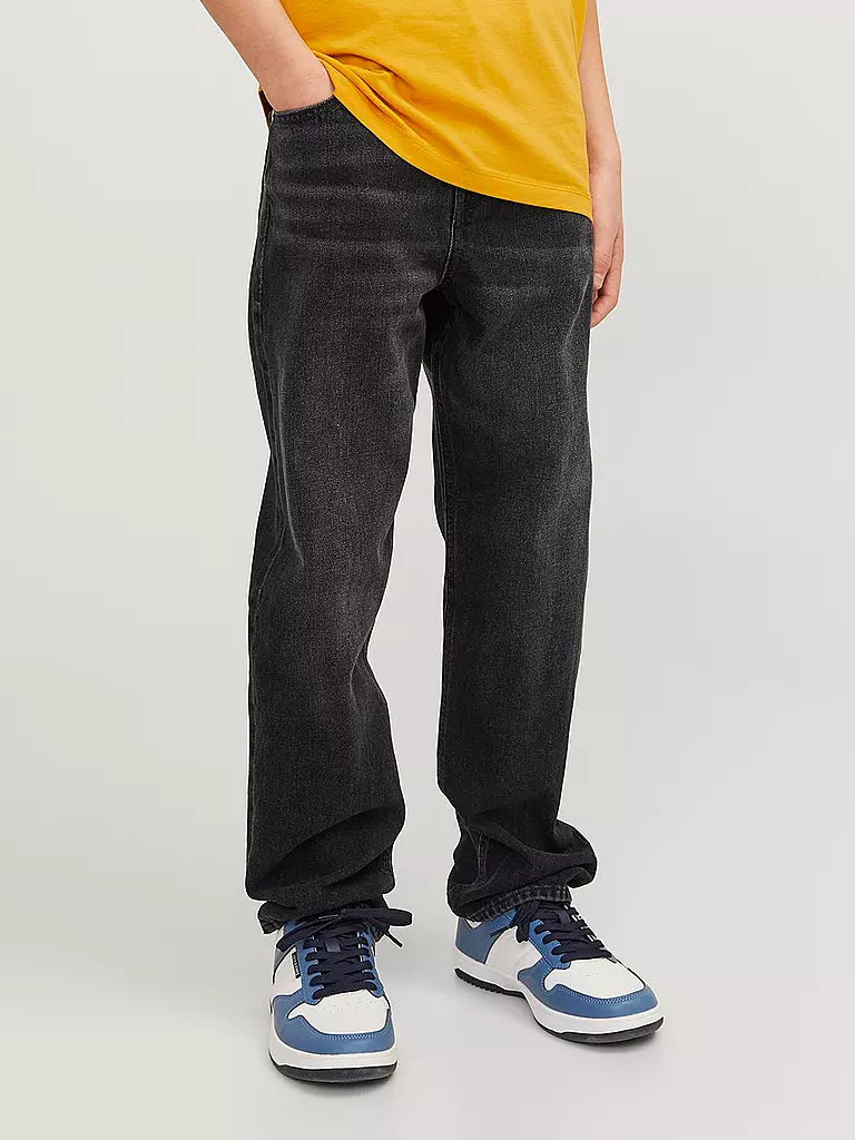 JACK & JONES Jungen Jeans  JJICHRIS JJORIGINA schwarz