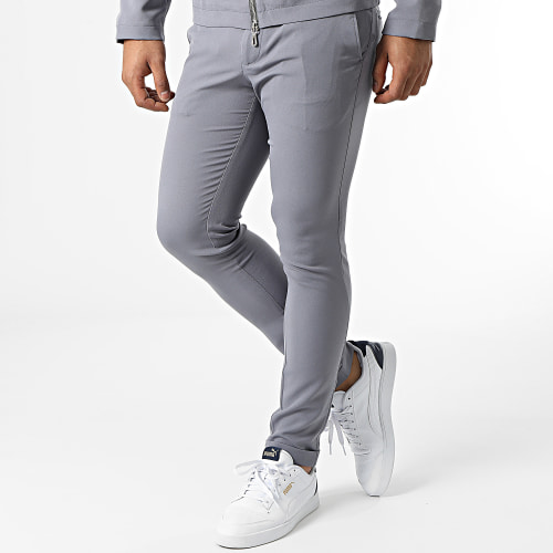 Ensemble Pantalon Veste ZY1106 Gris