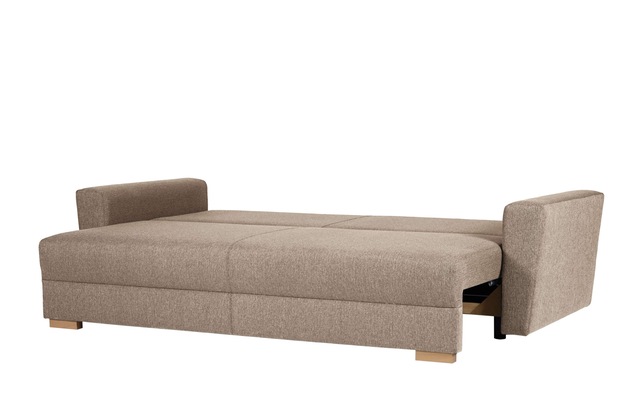 Home affaire 3-Sitzer »MAGHERA Schlafsofa mit Bettkasten, in hochwertiger Verarbeitung« mit Wellenunterfederung, pflegeleicht Material, B/H/T 230/92,5/79 cm