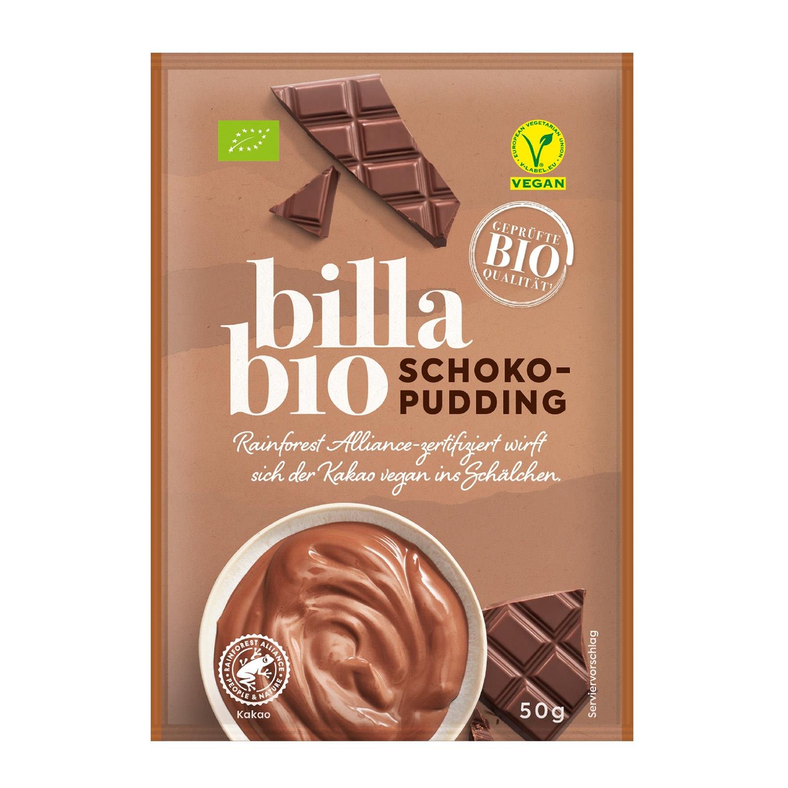 BILLA Bio Schoko-Pudding