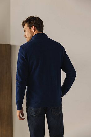 State Of Art Half Zip Trui Estate Donkerblauw 13124004-5700 kopen