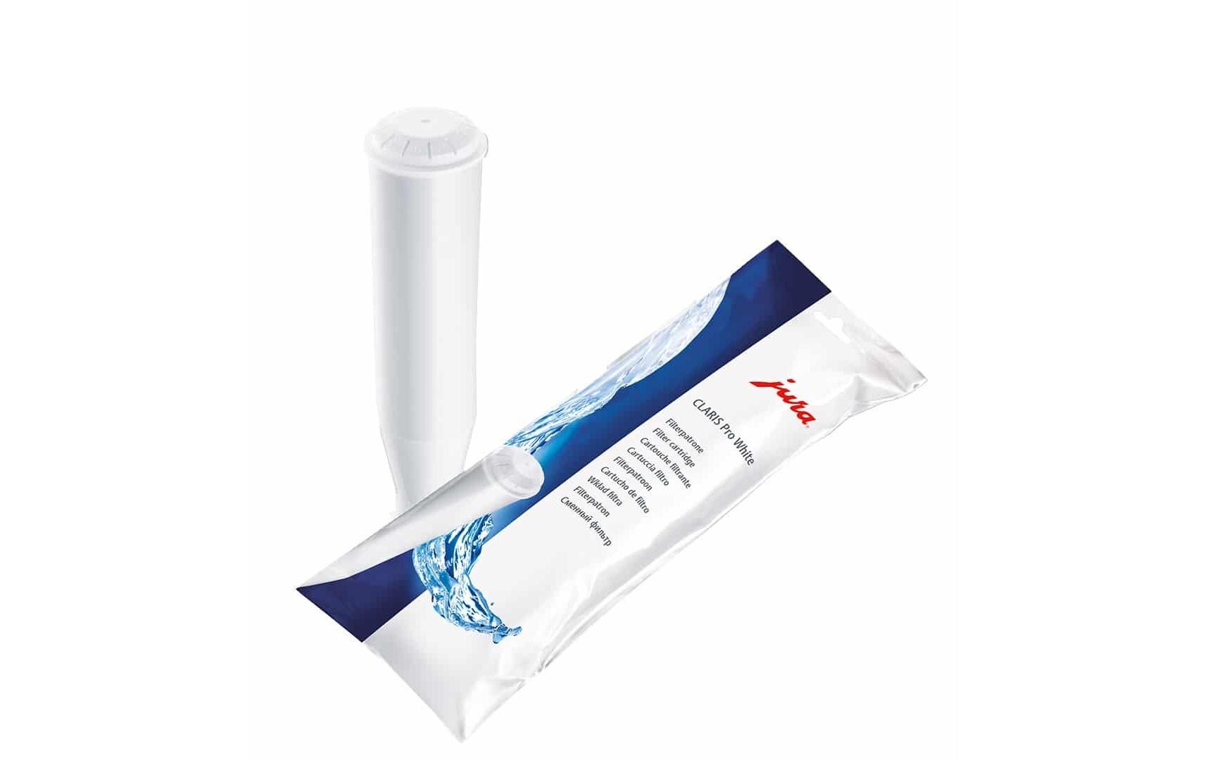 Filterpatrone CLARIS Pro White 1 StückWasserfilter für kompatible Jura Kaffeevollautomaten