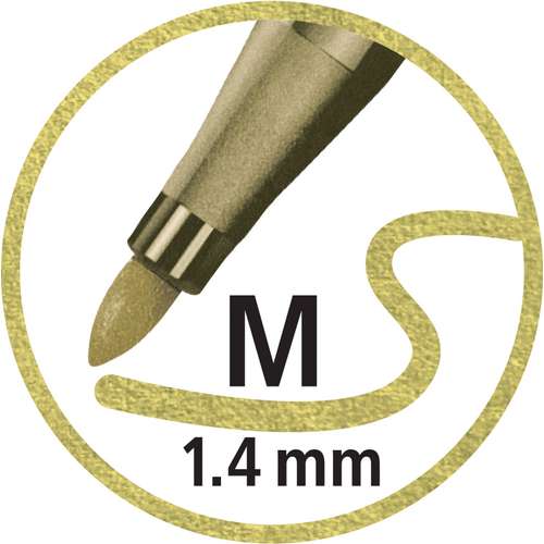 STABILO® Pen 68 metallic, 6er-Metalletui