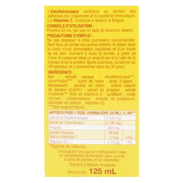 Xarope de Imunidade Petit Chêne 125ml