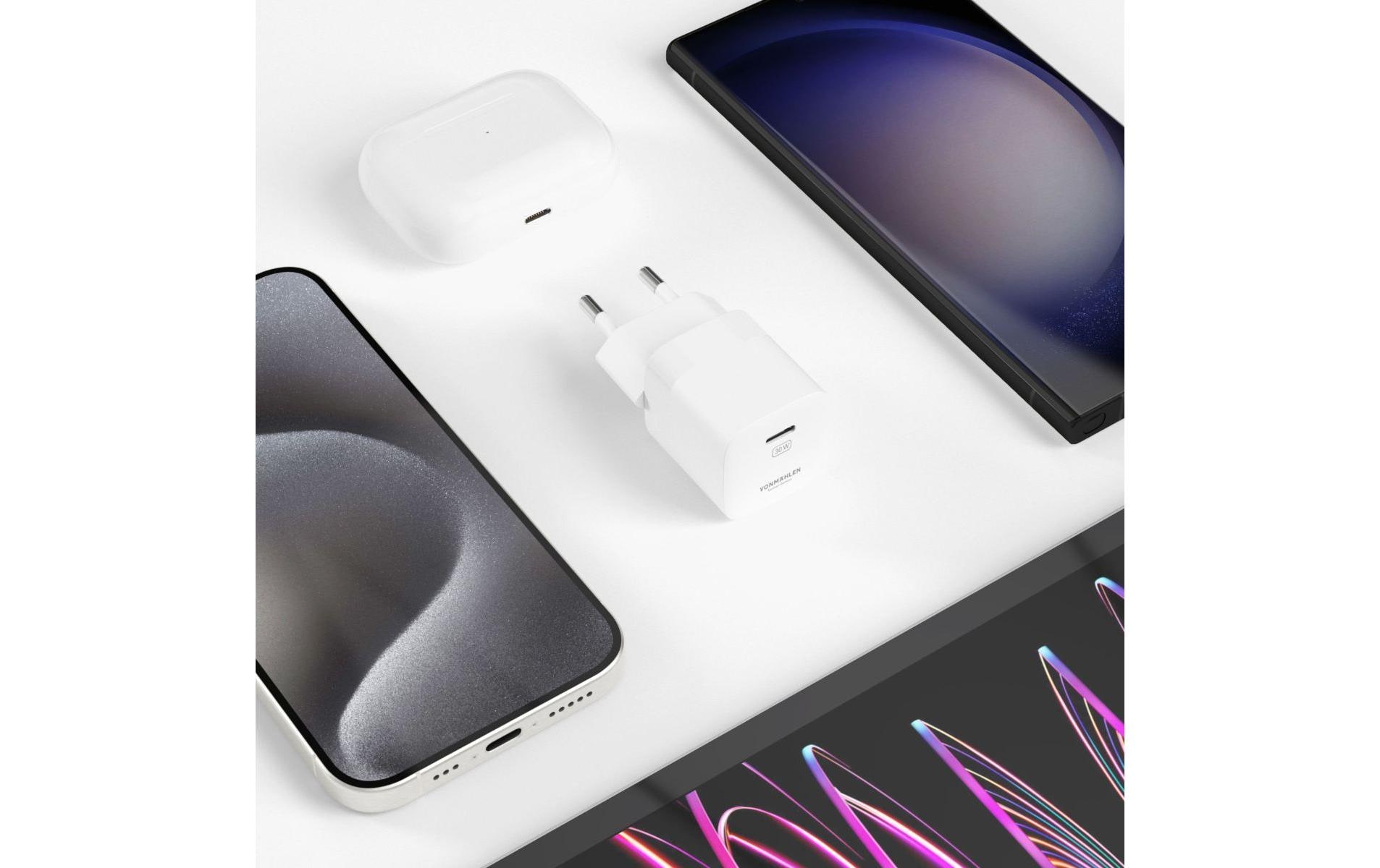 USB-Wandladegerät Unity GAN 30 WKraftvolles Ladegerät mit 30% höherer Energieeffizienz