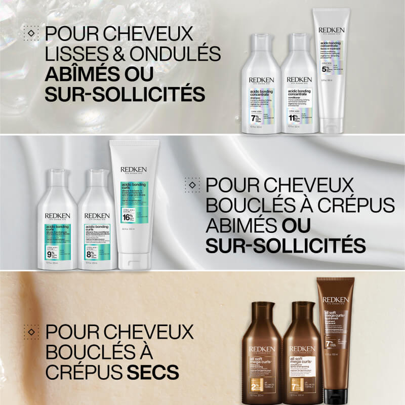Soin sans rinçage pour cheveux bouclés abîmés Acidic Bonding Curls 250ml
