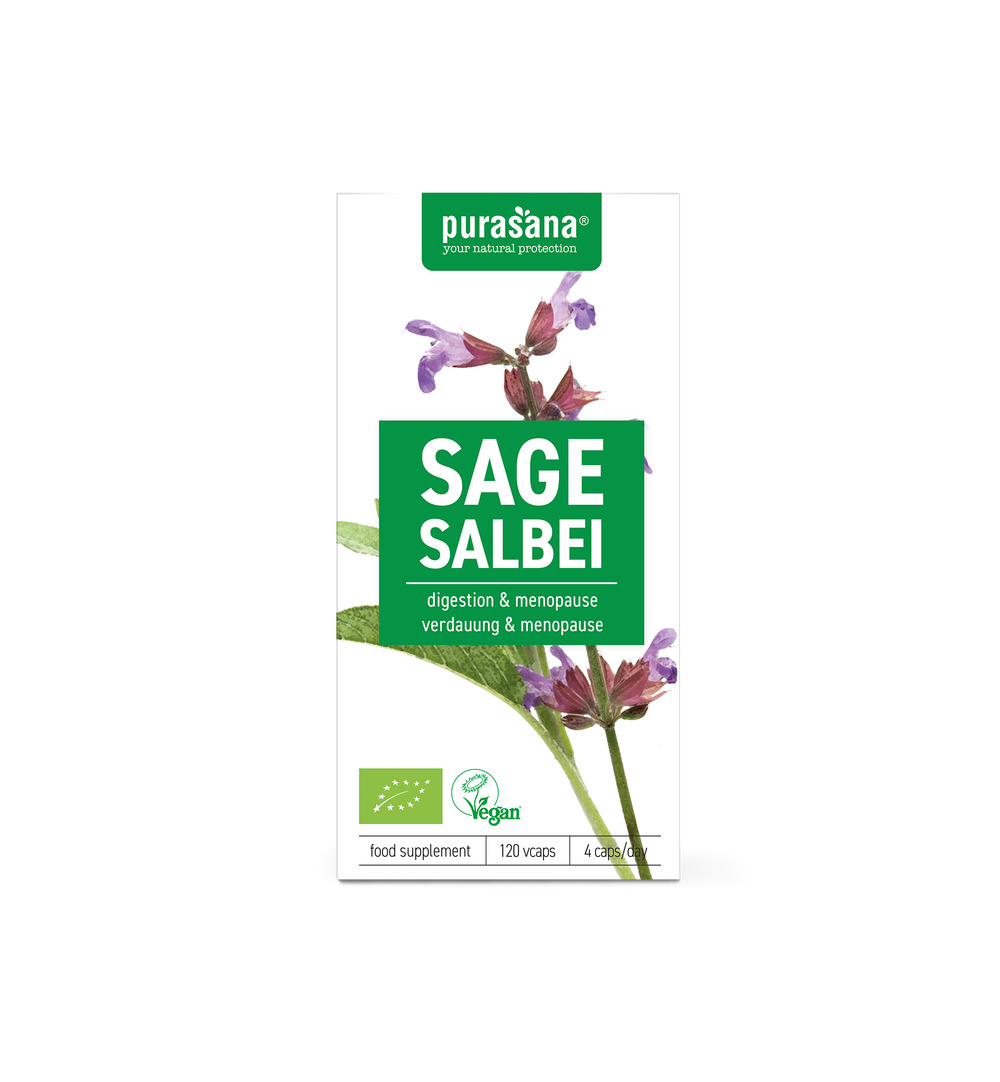 Purasana Salie/Sauge Vegan Bio (120 vega capsules)