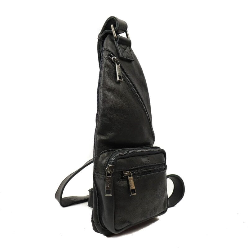 Bear Design Crossbody Tas Nolani Zwart