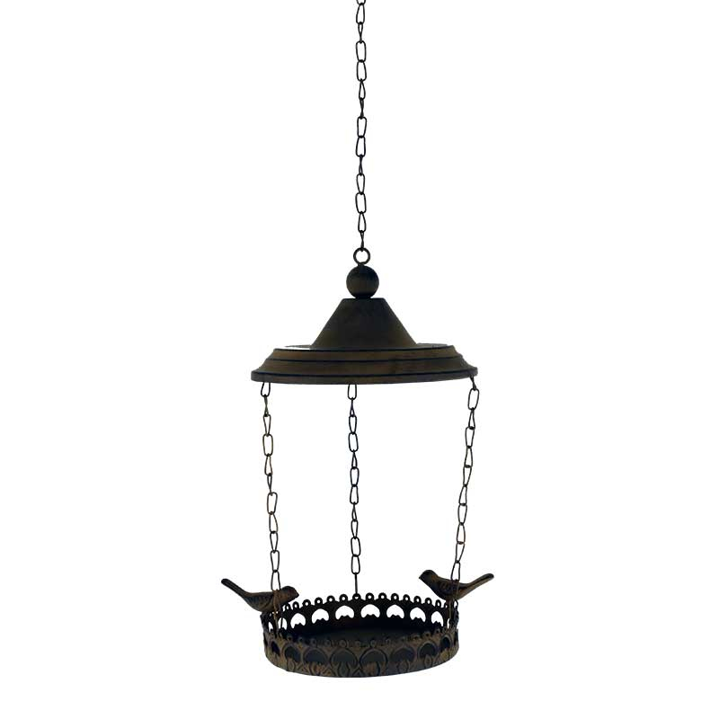 Mangeoire oiseaux suspendue 20x17x64cm