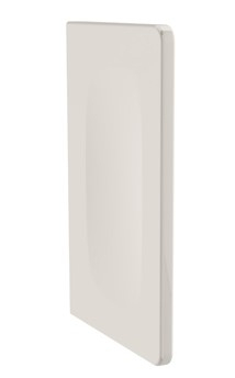 Plieger Kansas schaamschot 73x47.5cm wit