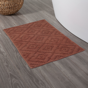 Sealskin badmat aztec 60x90cm donkerroze