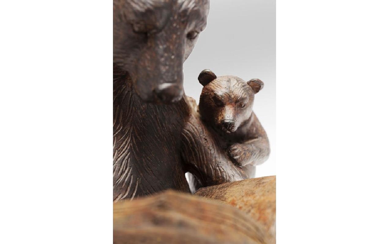 Dekofigur Reading Bears BraunDeko für zu Hause