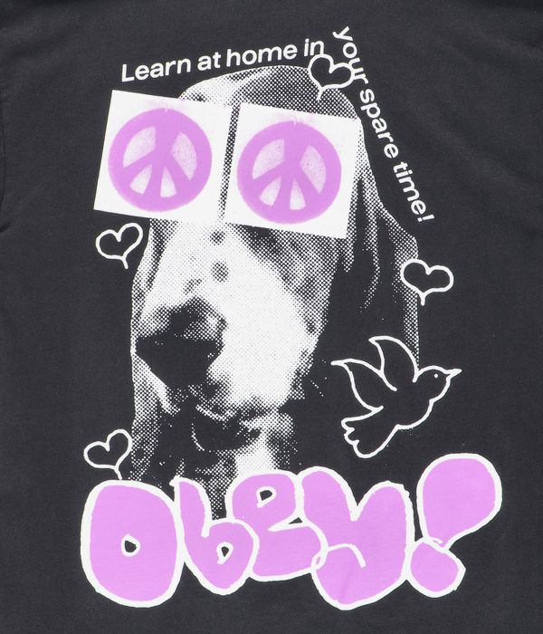Obey Peace Eyes T-Shirt (vintage black)