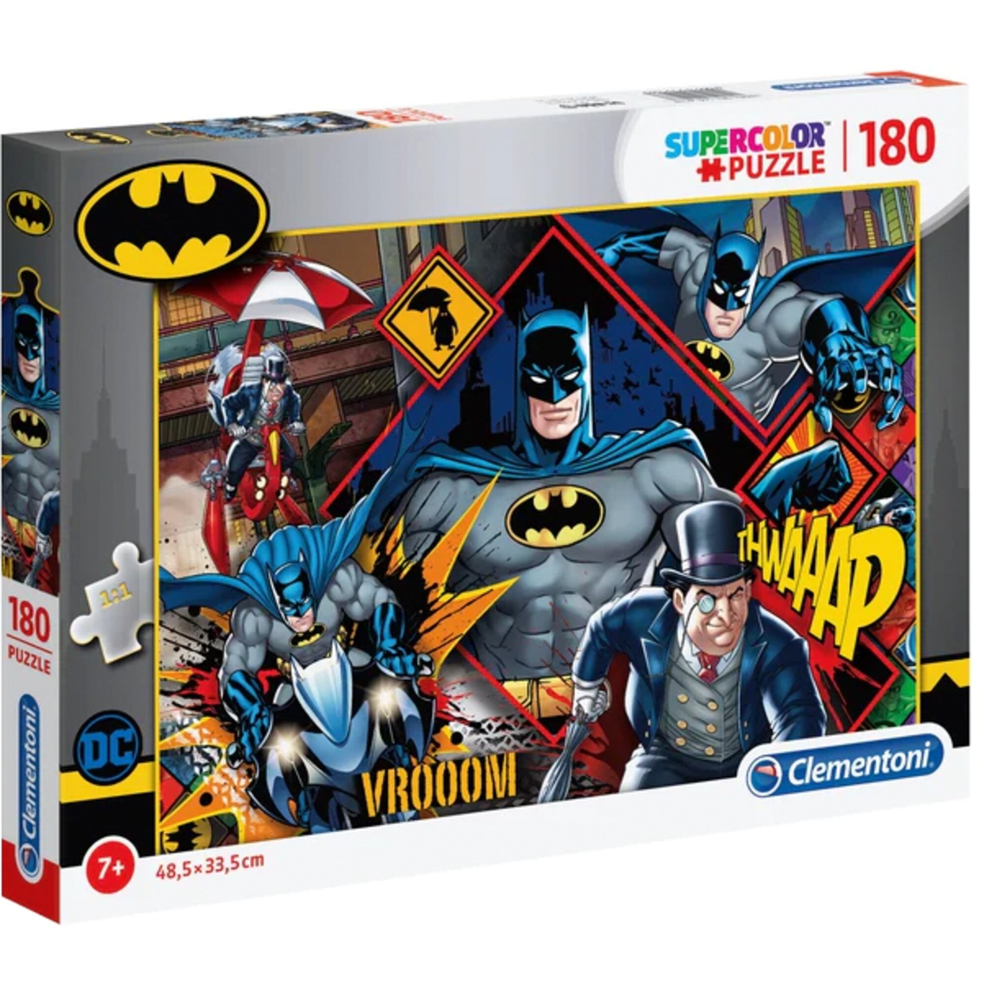 Clementoni Puzzle Supercolor - DC Batman