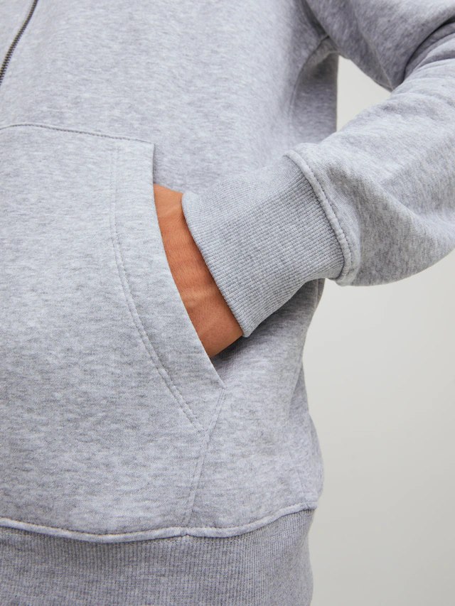 Jack & Jones Kapuzensweatjacke »JJEBRADLEY mit Kapuze, ideal für kalte Jahreszeit«, mit Kapuze