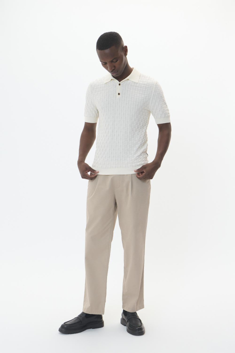 Matinique witte heren polo