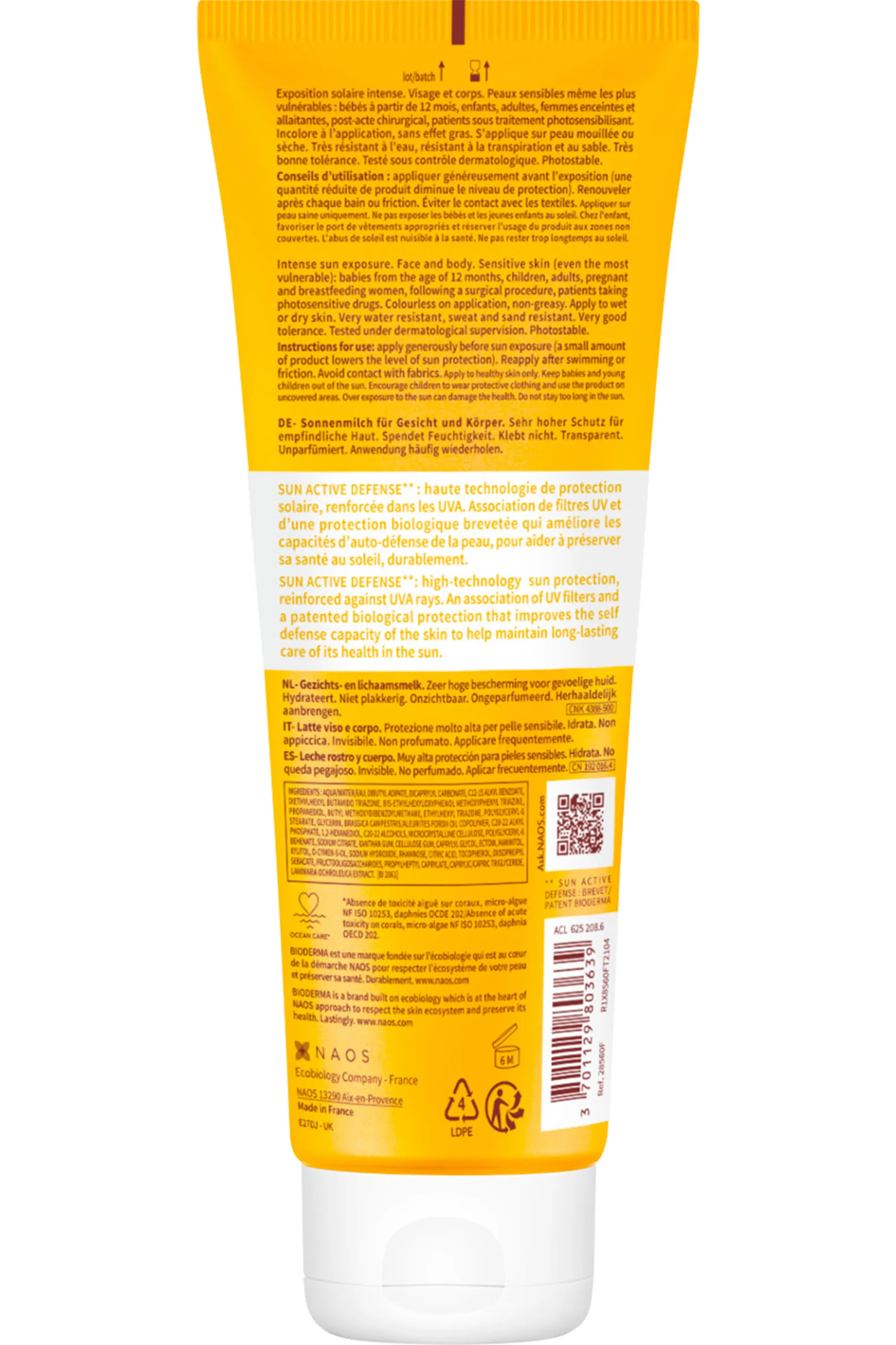 Bioderma Lait solaire Photoderm Ultra SPF50+-200 ml