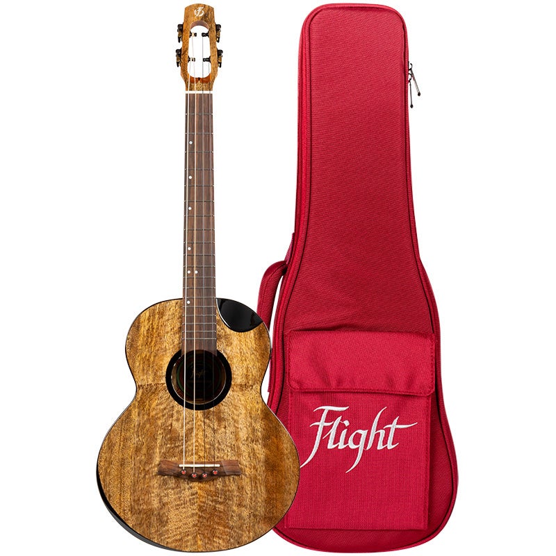 Flight Royal Series Fireball EQ-A Baritone E/A bariton ukelele met gigbag