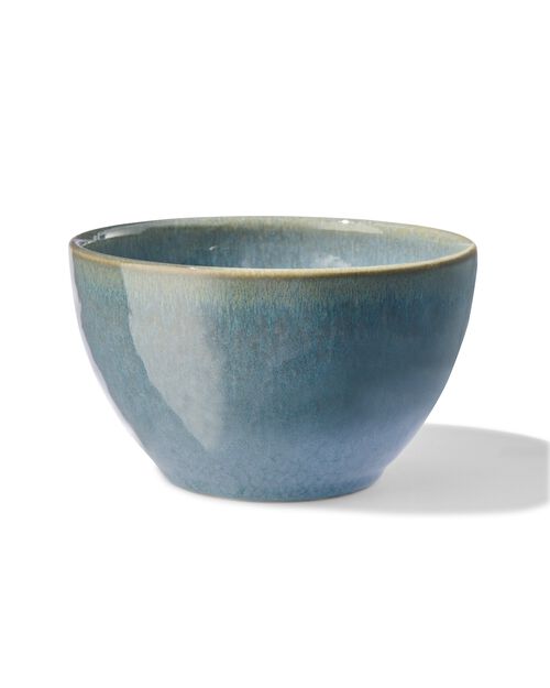bol - 14 cm - Porto - émail réactif - bleu