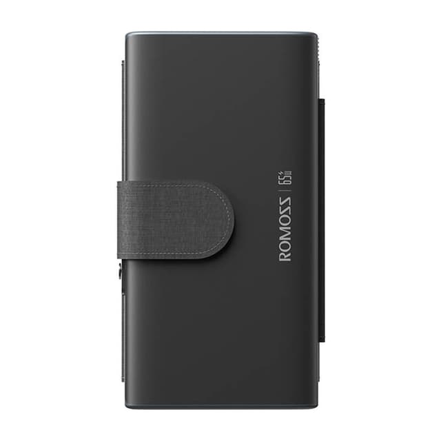 ROMOSS Solar Powerbank 30000mAh 65W Sort