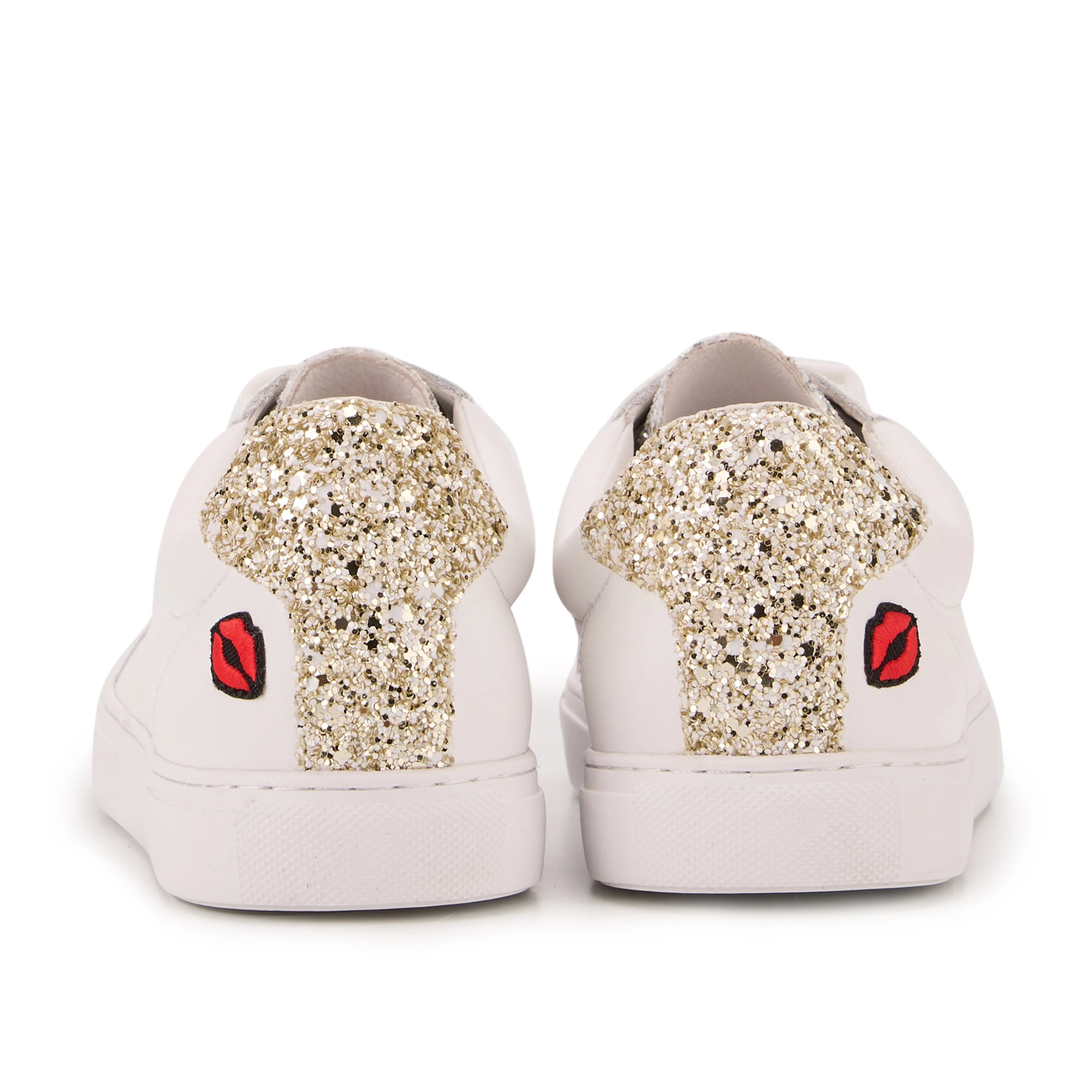 SIMONE S - Sneakers en cuir | Blanc