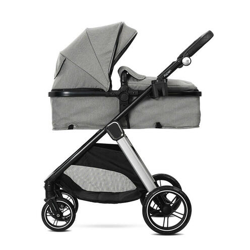 Poussette ASPEN 3en1 + Coque et accessoires GRIS - LORELLI