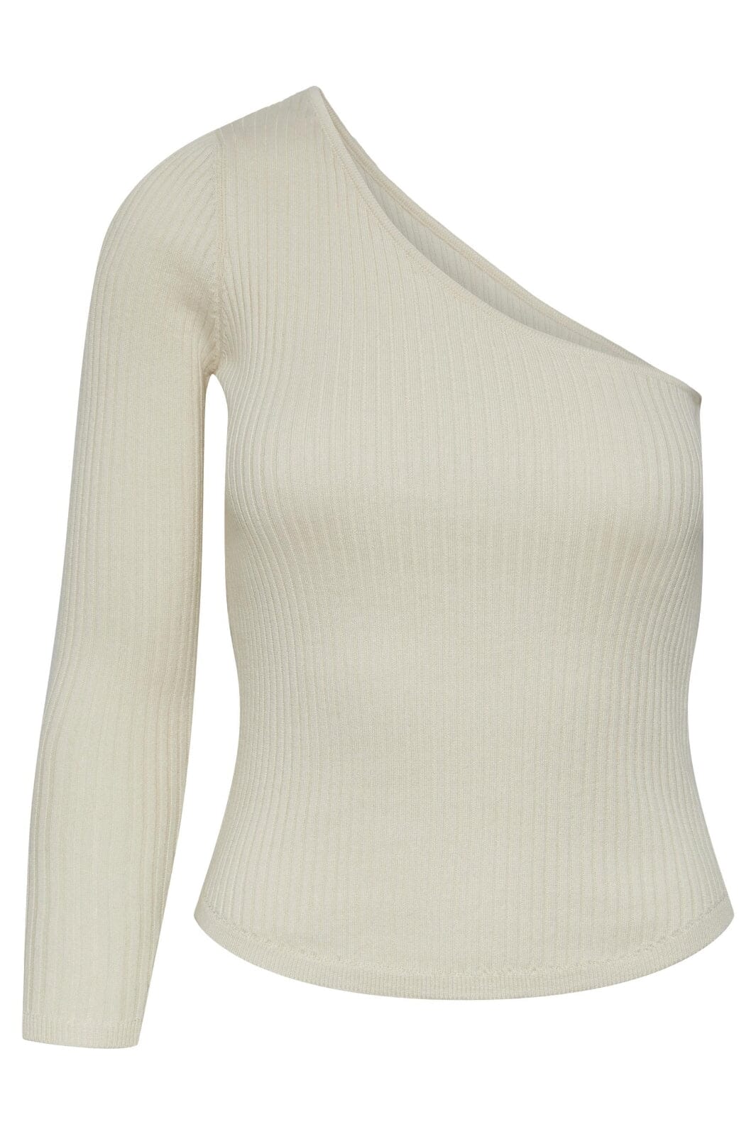 Pieces Pcmandy One Shoulder Knit Top Dmo cloud dancer