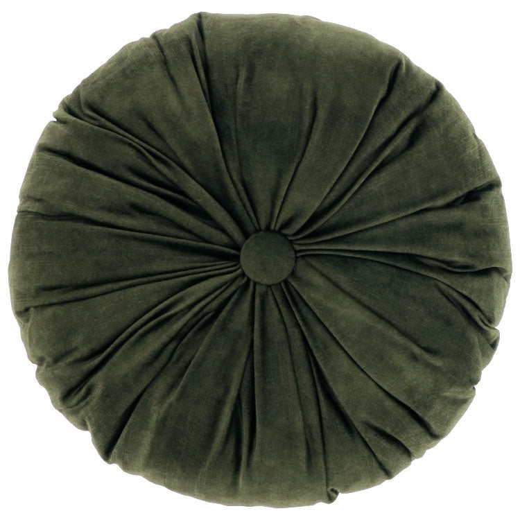 Unique Living - Kussen Basics - Ã40 cm - wintergroen