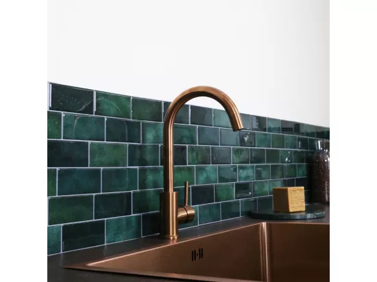 Kiwo mitigeur évier cuivre brossé - Essebagno