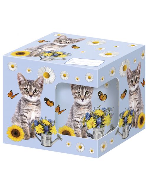 Plenty Gifts Mok Grey Tabby Cat - Cadeau - per stuk