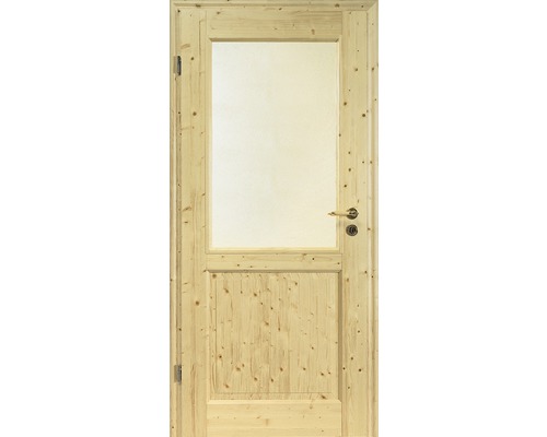 Pertura landelijke deur Fengur sparrenhout 86,0x198,5 cm links 02/LA (zonder glas)