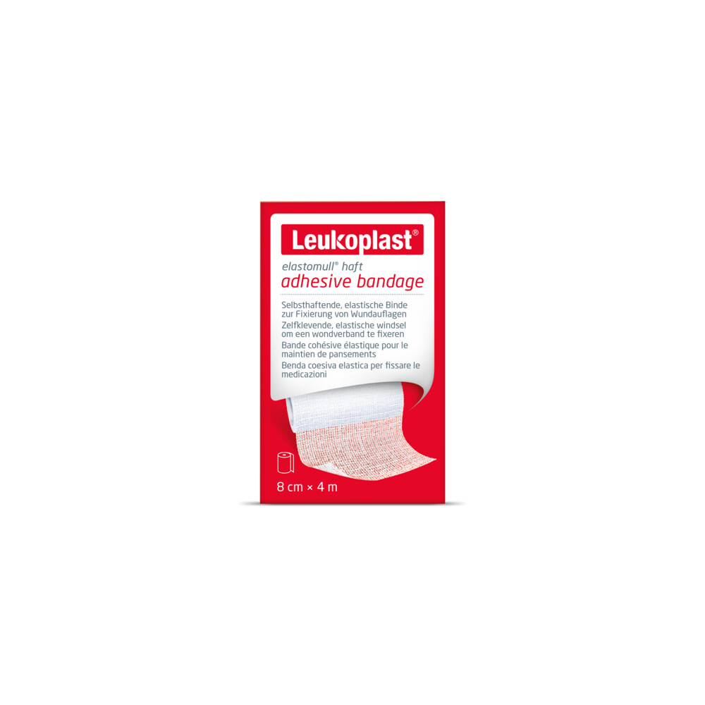 Leukoplast Elastomull® haft Fixatiewindsel 4 m x 8 cm