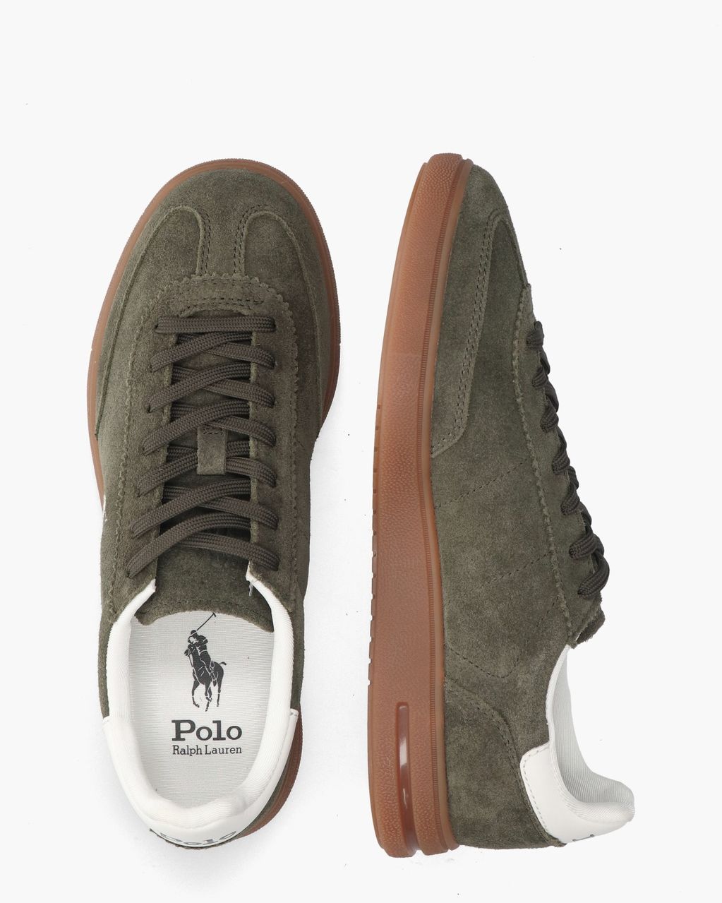 Polo Ralph Lauren Bedford Groen Herensneakers