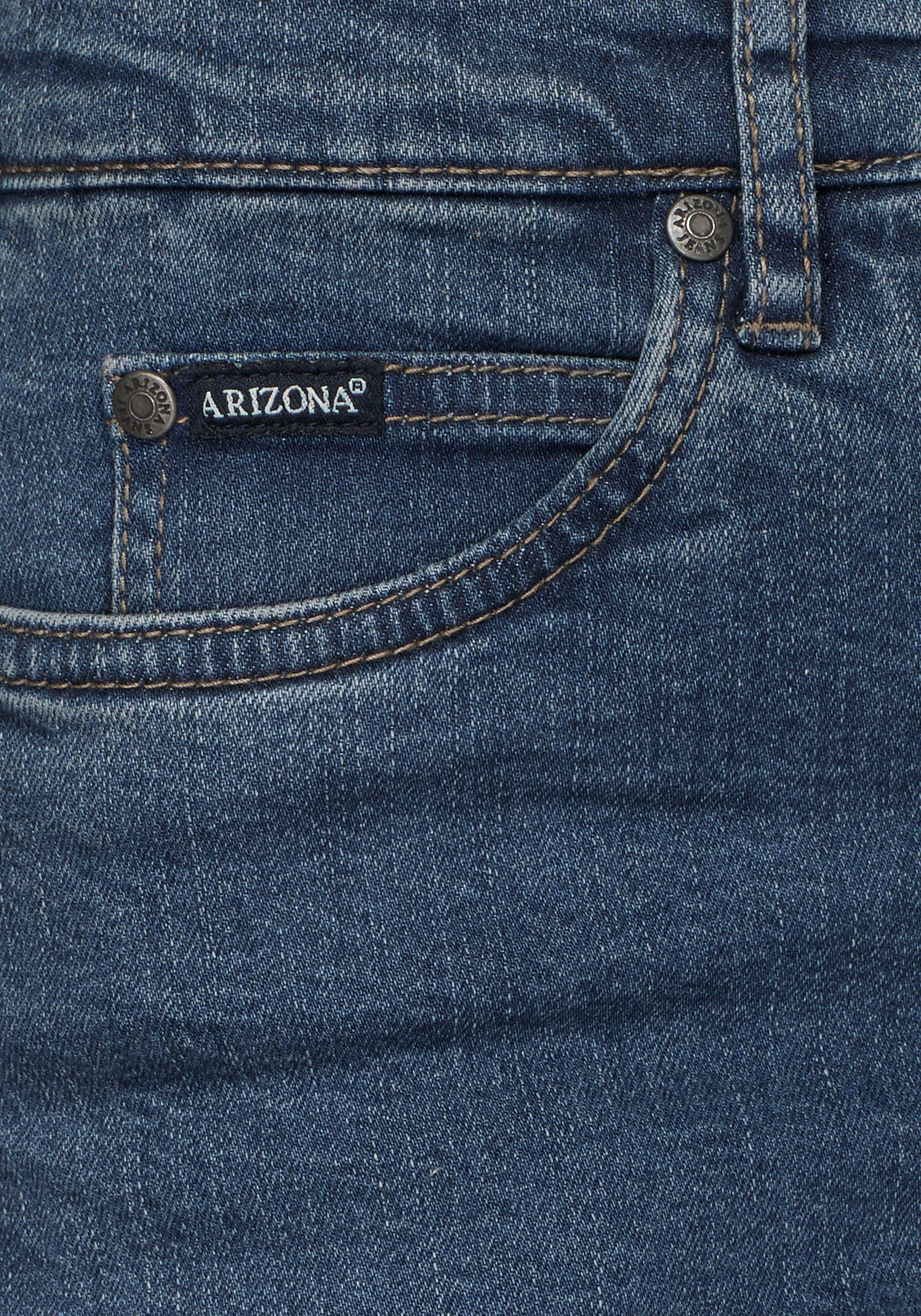 Arizona Gerade Jeans »Annett« bequeme Passform,  5-Pocket-Style,  hohe Taille