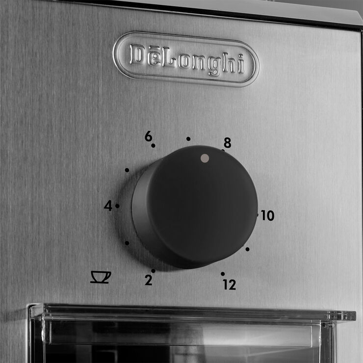 Delonghi KG89 Coffee grinder Sølv & sort