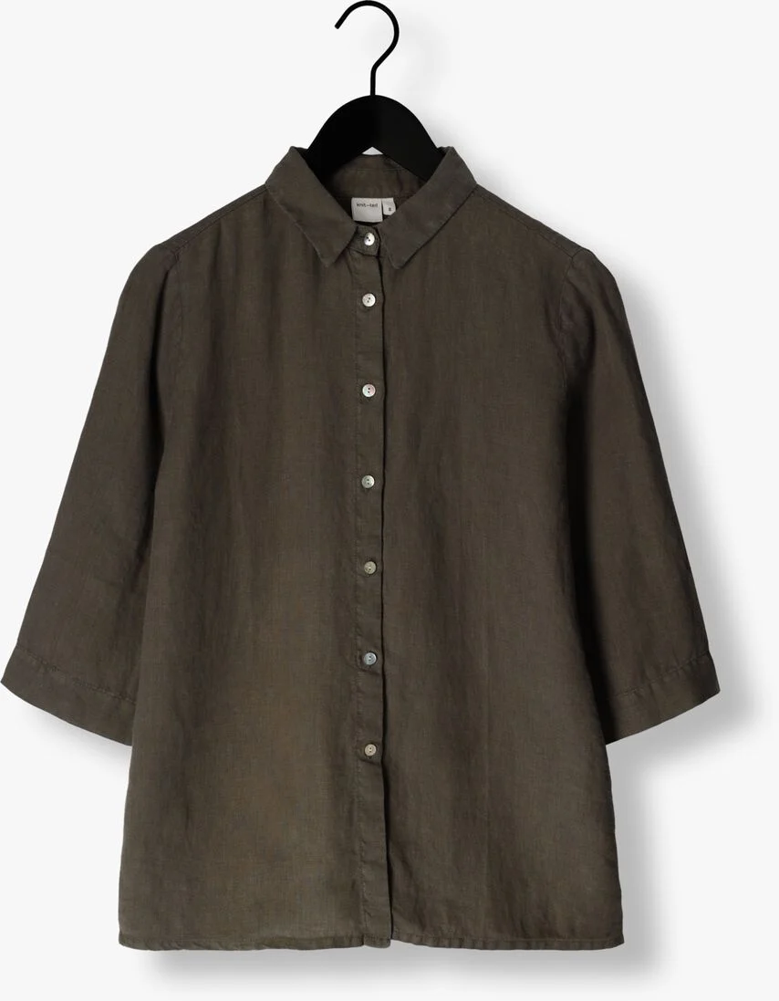 KNIT-TED grijze knit-ted blouse nathalie