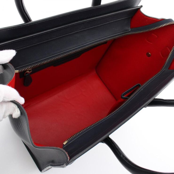Celine Vintage Celine Luggage Navy