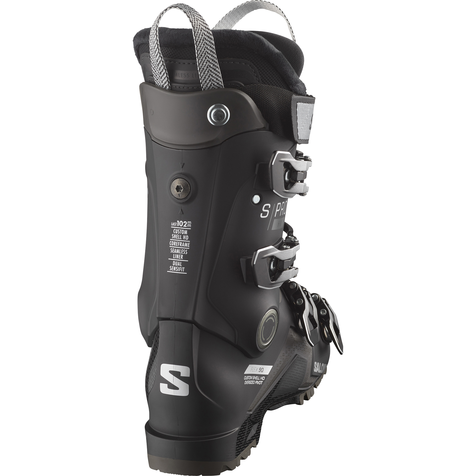 S/Pro HV 90 GW Dame Black/Silver Met./Beluga
