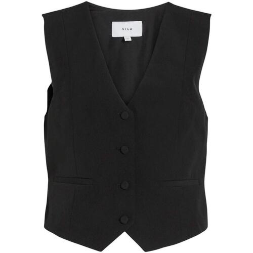 Vila - VISIMSA WAISTCOAT Negro