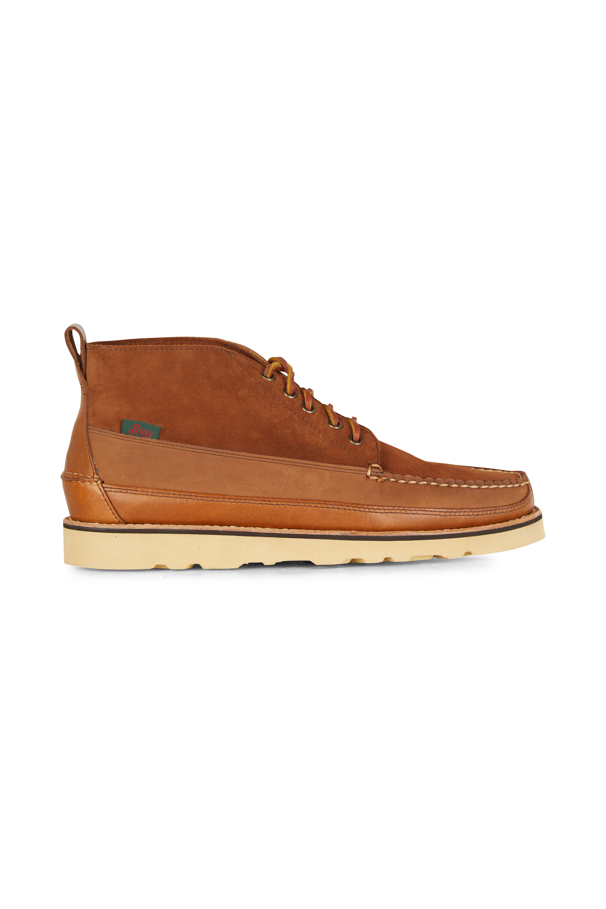 G.H. BASS & CO. Bottes CAMP MOC III RANGER  Beige