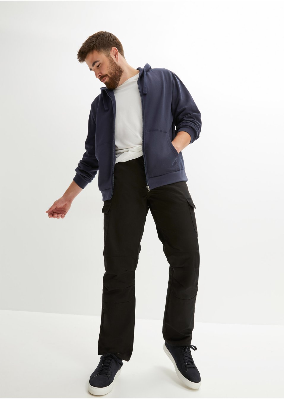 Pantalon fonctionnel outdoor avec poches cargo Regular Fit, Straight