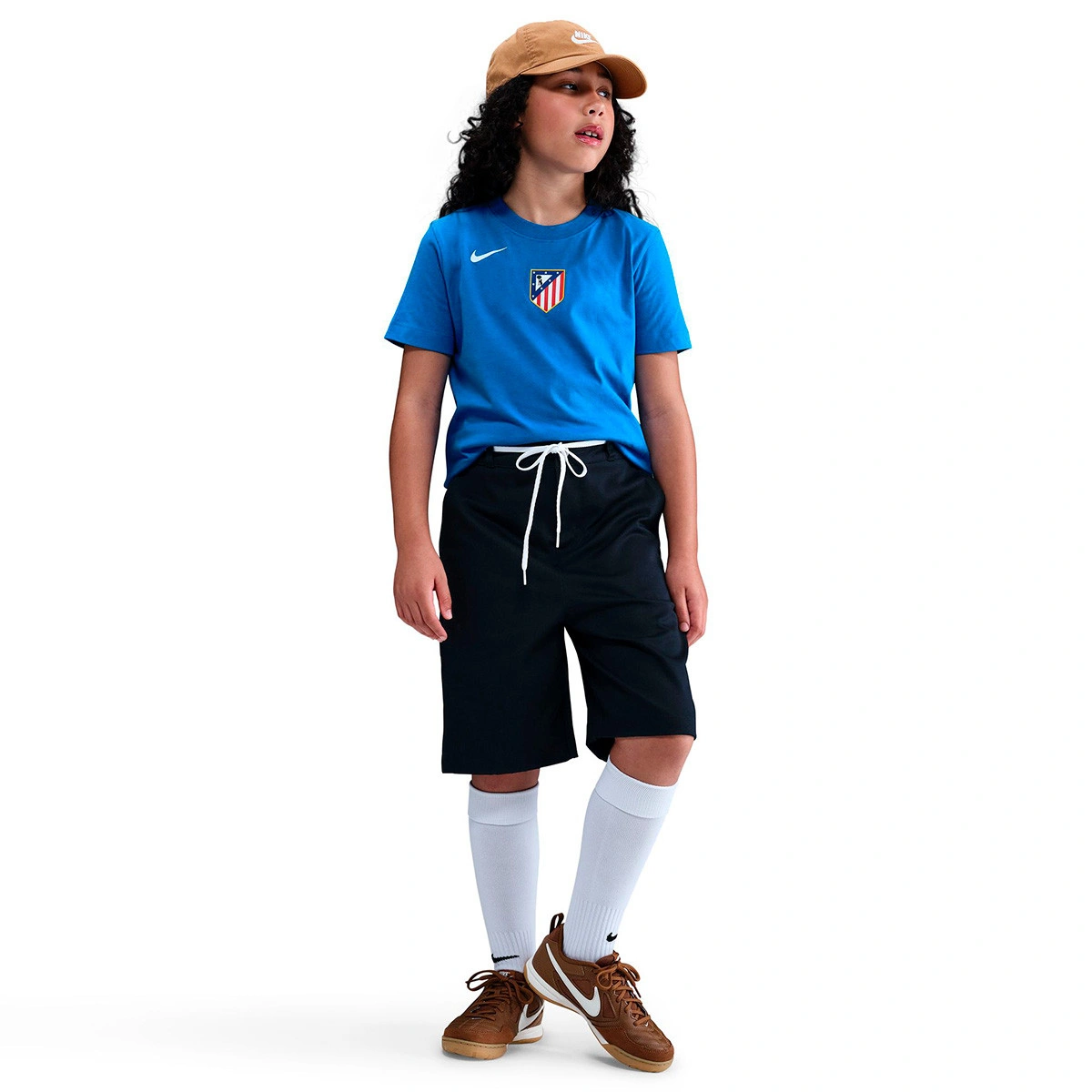T-Shirt Nike Atl Madrid Fanswear 2025-2026 Criança