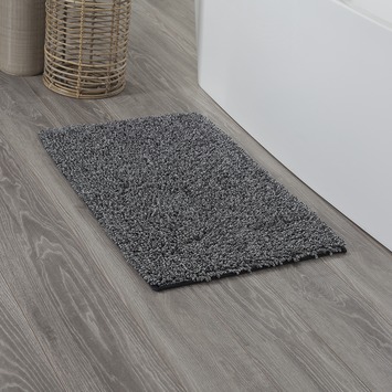Sealskin Misto badmat zwart 60x90 cm