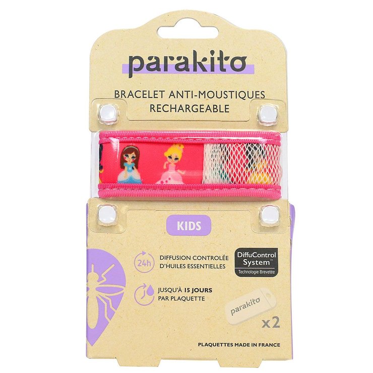Bracelet anti-moustique rechargeable Kids Princesse