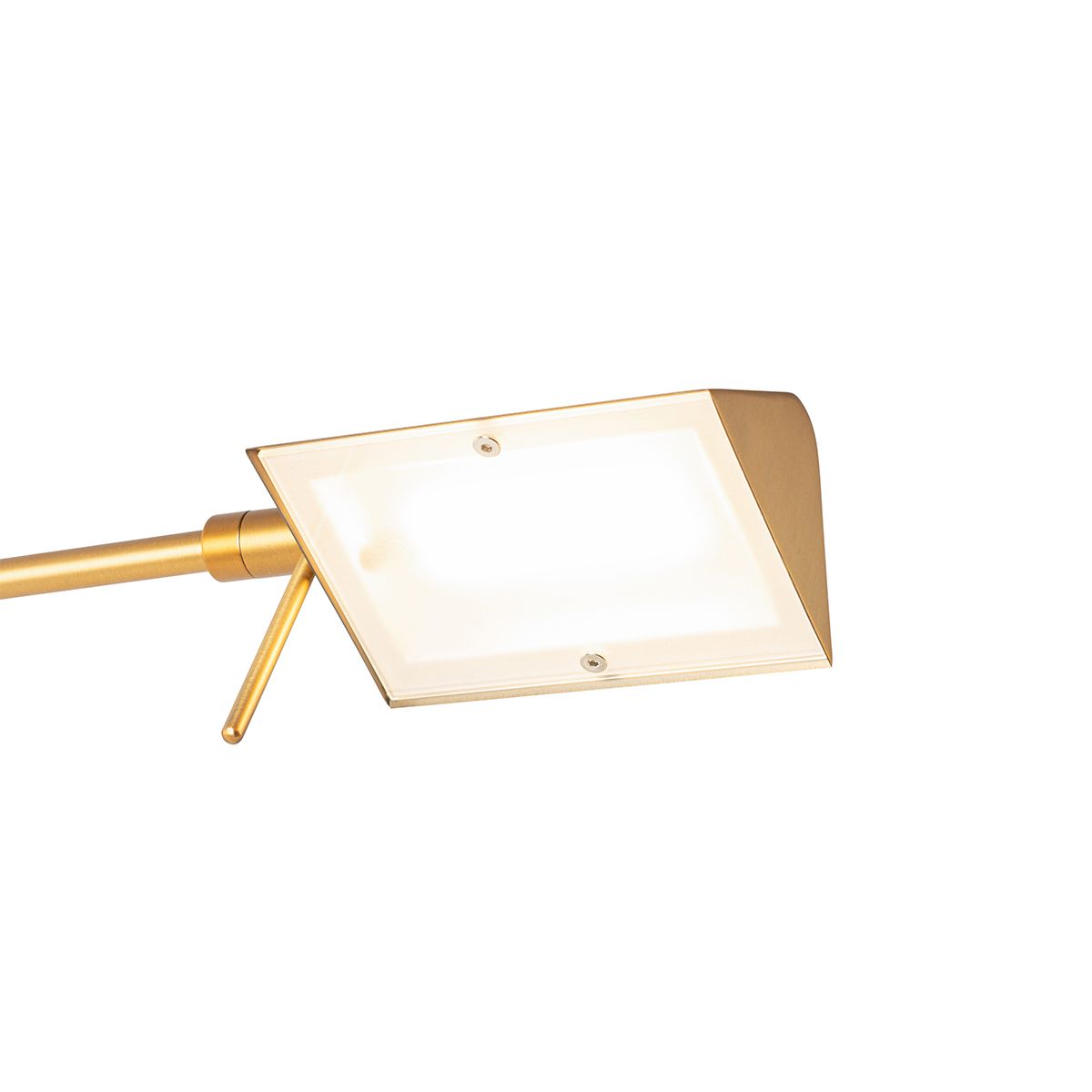 Design wandlamp brons incl. LED dimbaar - Notia